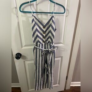 Kensie Women’s Medium Striped Jumpsuit